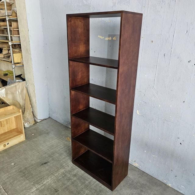 Kệ sách 5 tầng 62x30x170cm gỗ cao su KS68285