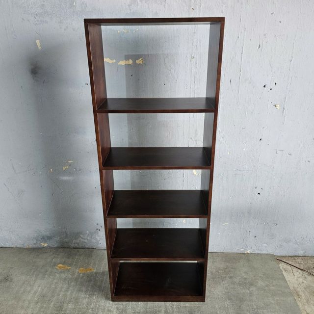 Kệ sách 5 tầng 62x30x170cm gỗ cao su KS68285