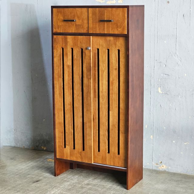 Tủ giày dép 70x30x146cm gỗ cao su KG68119