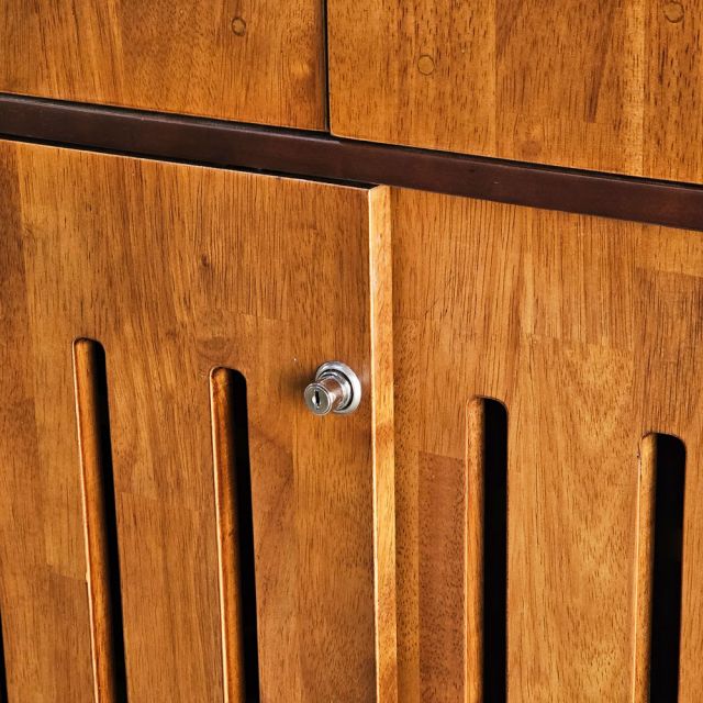 Tủ giày dép 70x30x146cm gỗ cao su KG68119