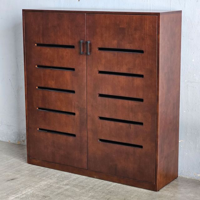 Tủ giày dép 120x35x126cm gỗ cao su KG68112