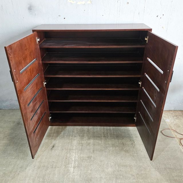 Tủ giày dép 120x35x126cm gỗ cao su KG68112