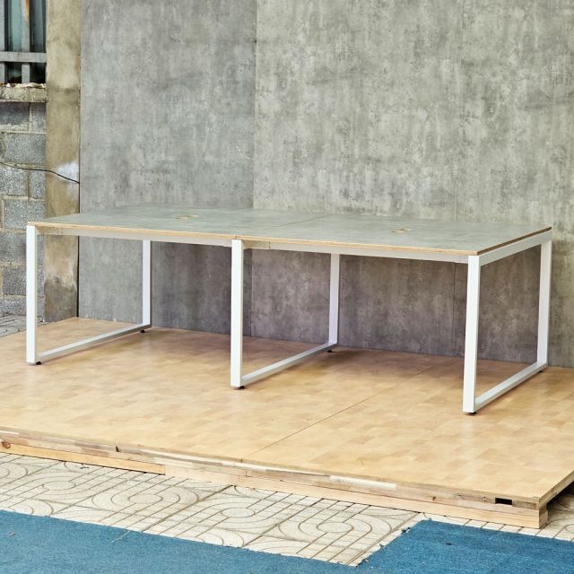 chân sắt lắp ráp cho bàn cụm 4 người ngồi