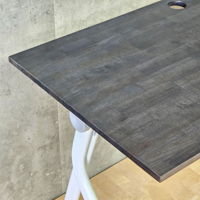 Bàn đào tạo di động 120x60cm gỗ cao su SPD68261