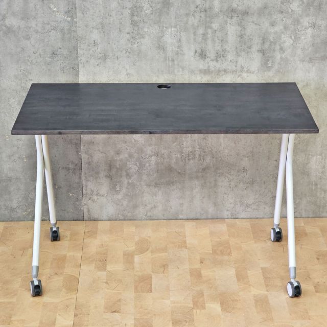 Bàn đào tạo di động 120x60cm gỗ cao su SPD68261