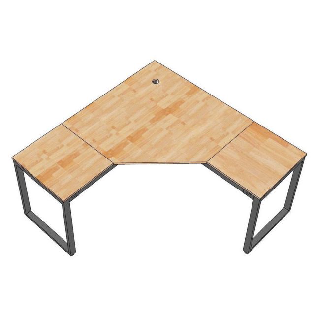 Bàn góc B52 Spirit 160x160cm gỗ cao su CD68048
