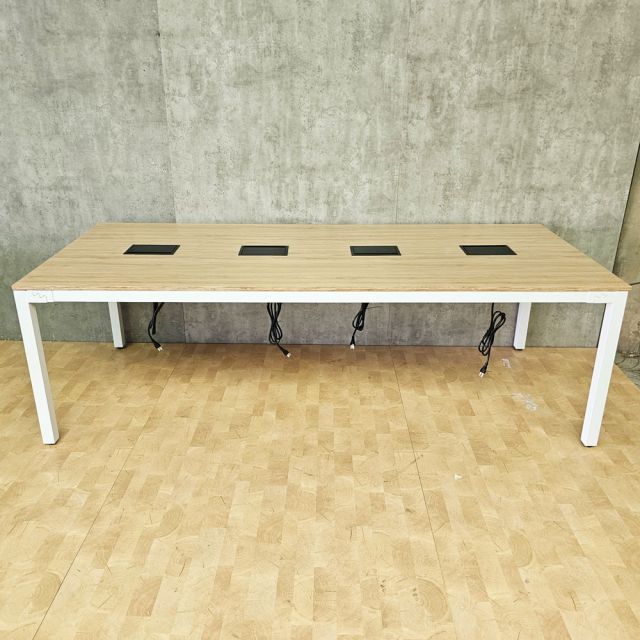 Bàn họp chữ nhật 240x100cm gỗ plywood hệ UConcept HBUC072