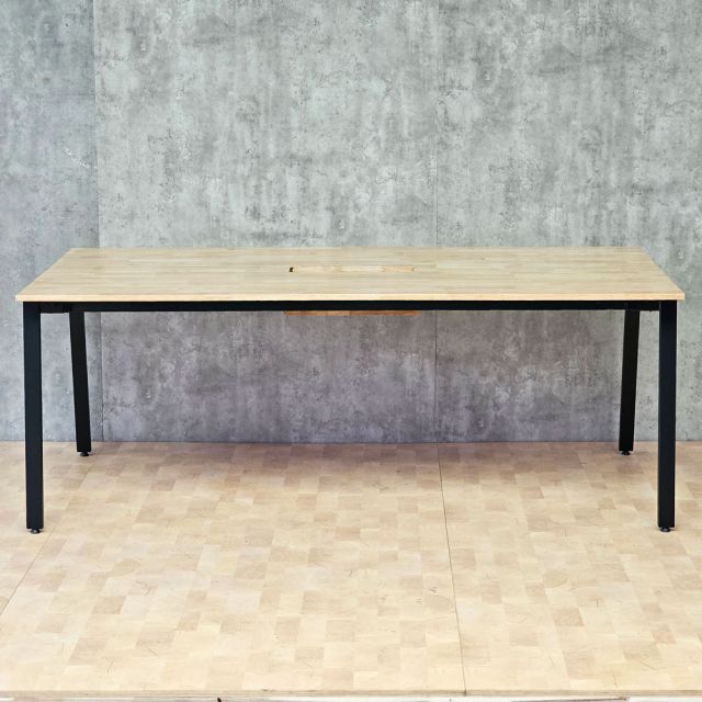 HBAT0011 - Bàn họp 200x100 Aton Concept chân sắt lắp ráp