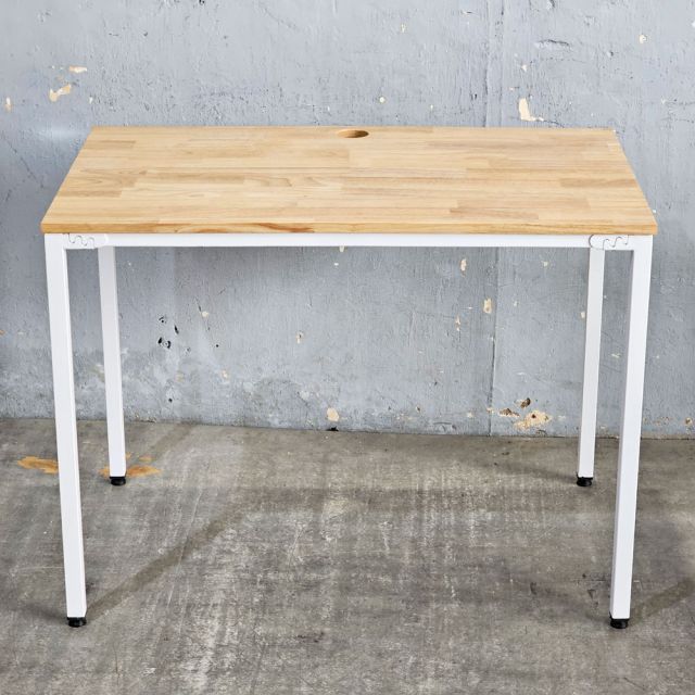 Bàn làm việc 100x60cm gỗ tự nhiên hệ Minimal 2 HBMN029