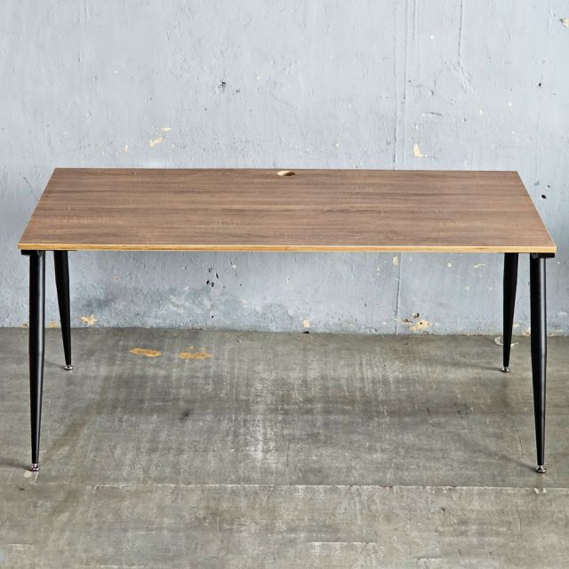 Bàn làm việc 160x80cm gỗ Plywood phủ melamin chân sắt Cone HBCO036