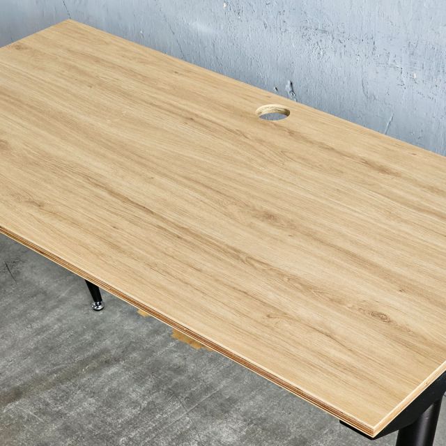 Bàn làm việc 120x60cm gỗ Plywood phủ melamin chân sắt CONE HBCO032