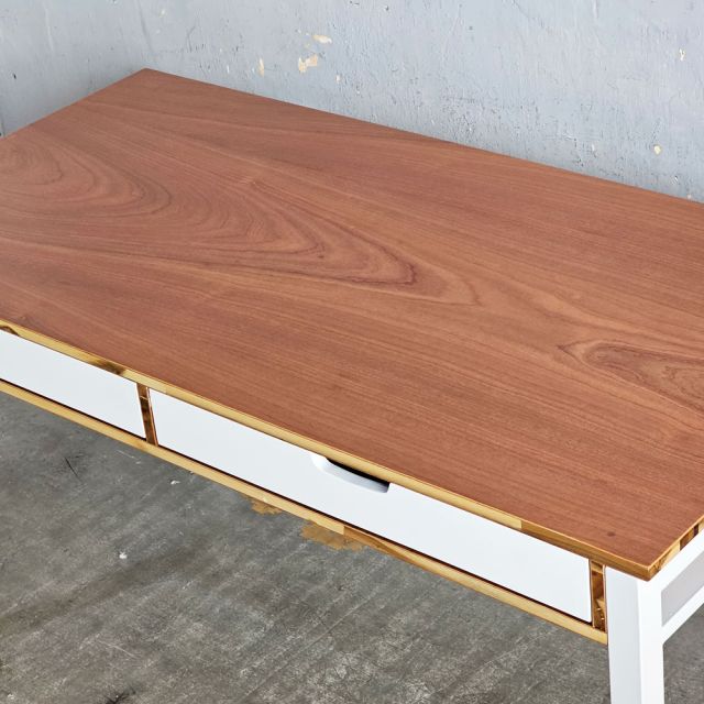 Bàn có ngăn kéo 140x70cm gỗ otim veener gỗ xoan đào BD68175