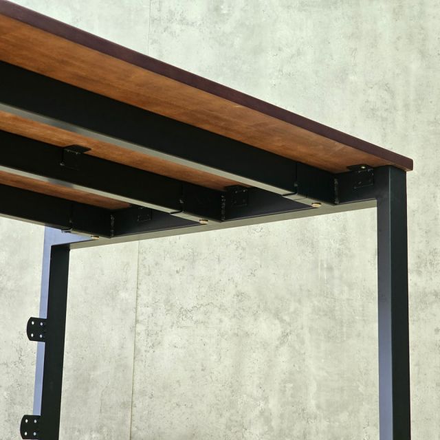 Bàn làm việc có tủ 160x80cm gỗ cao su HBRT131