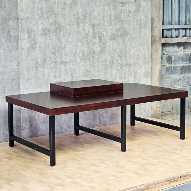 Bệ để tượng thờ 217x117cm gỗ cao su TTGT003