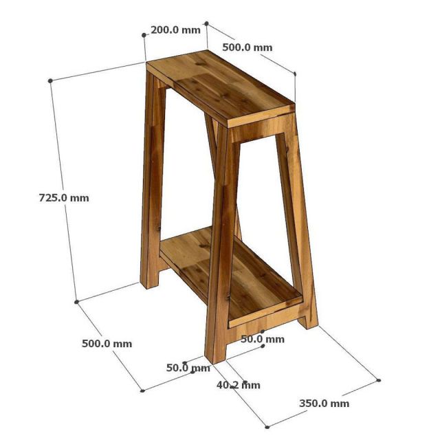 Bàn làm việc 140x60cm gỗ tràm kết hợp kệ để CPU BD68176