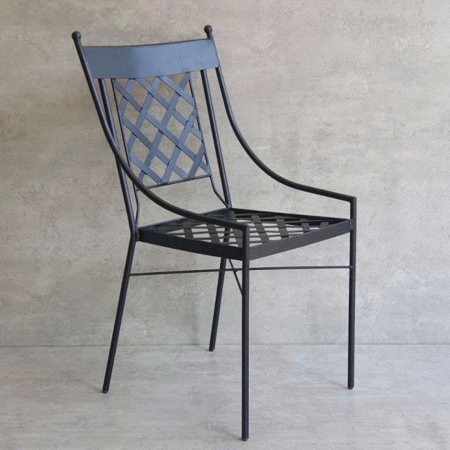 Combo bàn nhựa 160x80cm ghế cà phê sắt ngoài trời CBNT027