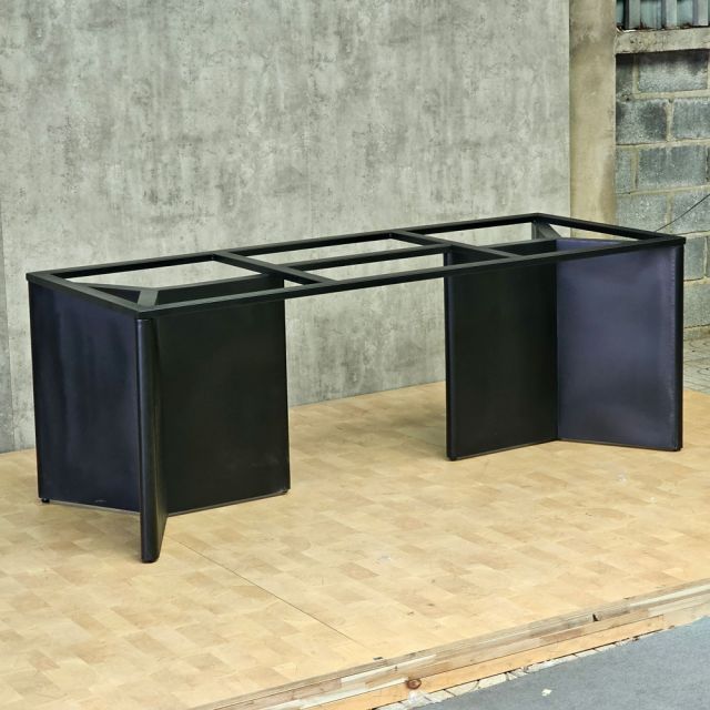 Chân sắt cho bàn ăn 200x80cm sơn tĩnh điện CHB68111