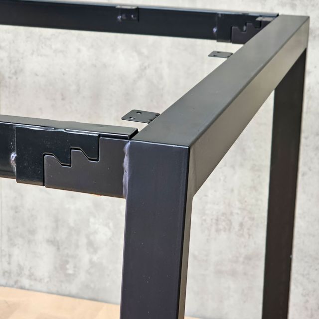 Chân bàn sắt hệ Aton Concept 200x100 lắp ráp HCAT010