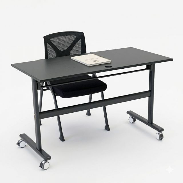 Combo bàn TICOT di động và ghế xếp CB68216