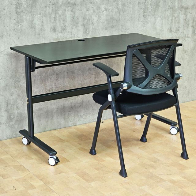 Combo bàn TICOT di động và ghế xếp CB68216