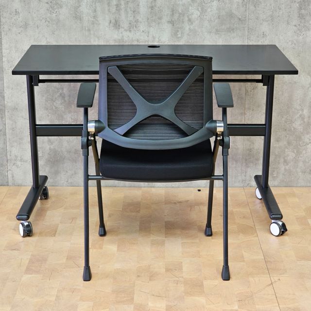 Combo bàn TICOT di động và ghế xếp CB68216