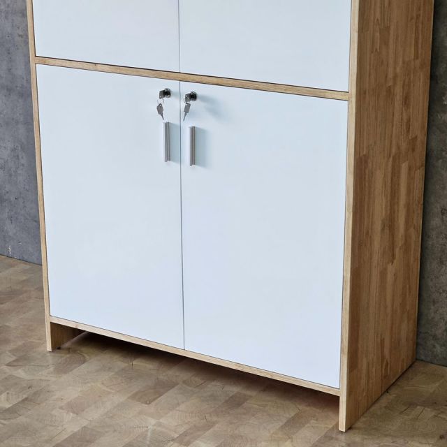 Tủ quần áo 100x50x170cm gỗ cao su TQA68085