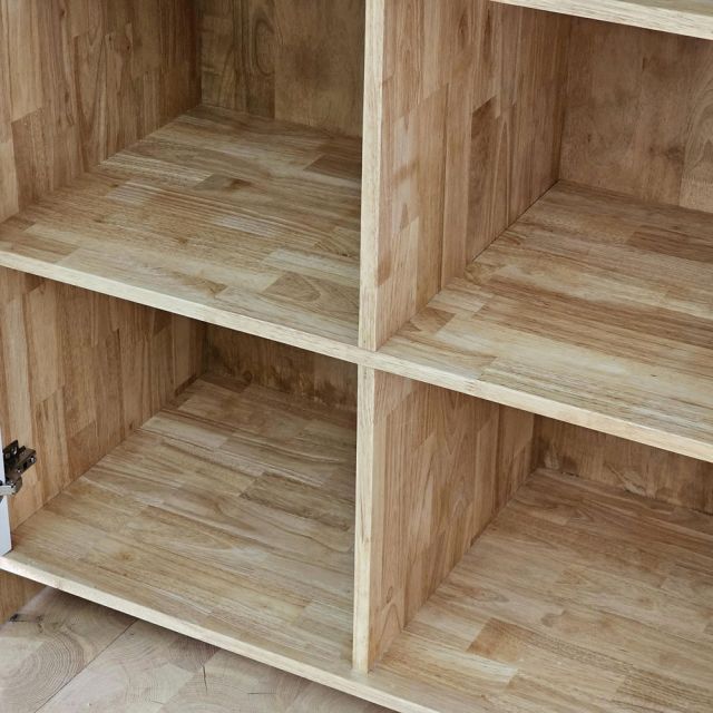 Tủ quần áo 100x50x170cm gỗ cao su TQA68085