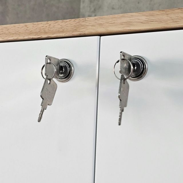 Combo tủ treo quần áo 200x50x170cm gỗ cao su TQA68087