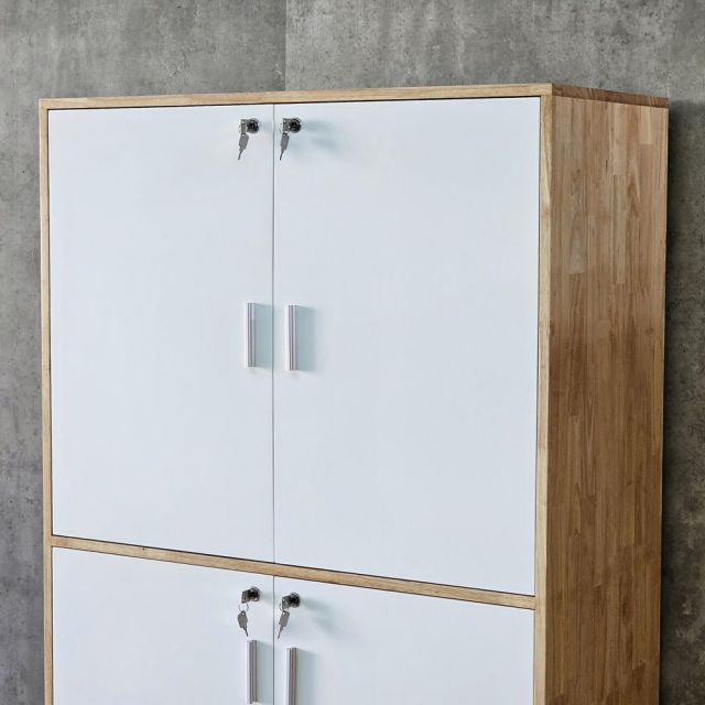 Tủ quần áo 100x50x170cm gỗ cao su TQA68085