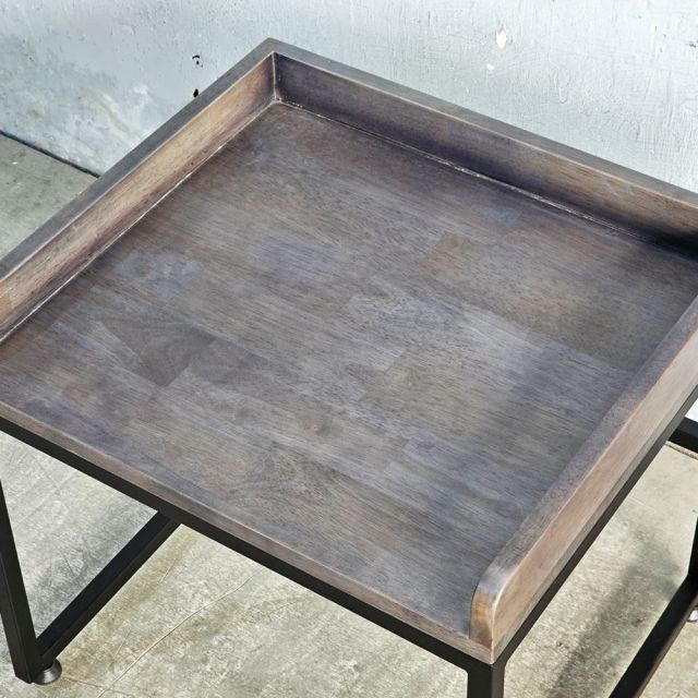 Kệ lò vi sóng 40x45x40cm gỗ cao su KVS68019