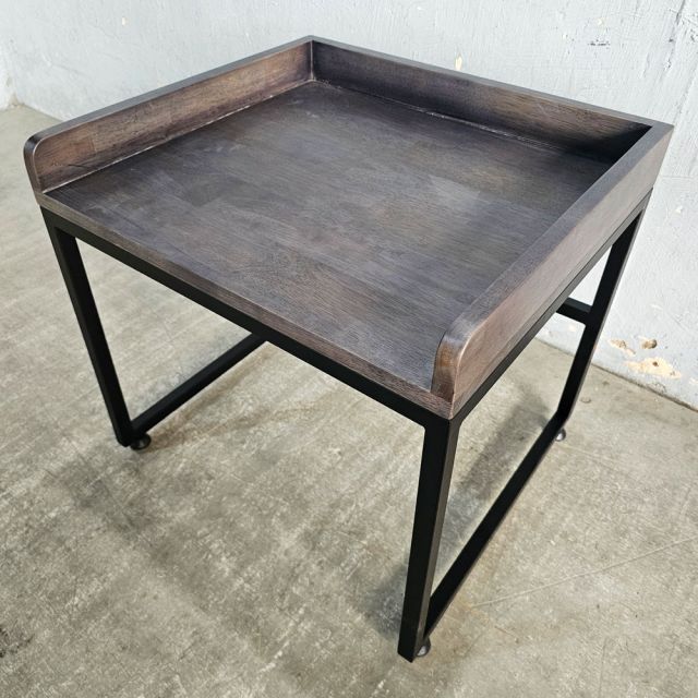 Kệ lò vi sóng 40x45x40cm gỗ cao su KVS68019