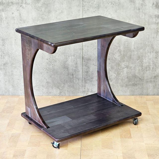 Kệ máy in di động 70x50x70cm gỗ tràm KMI68009