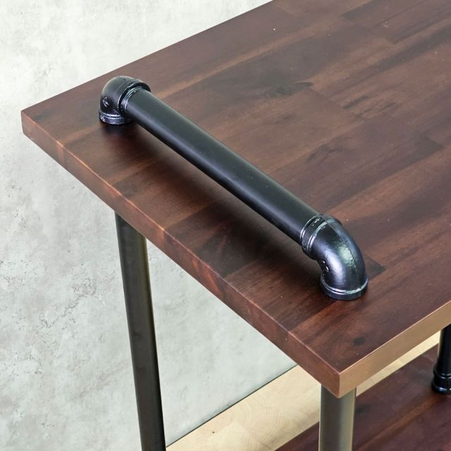 Kệ ống nước trang trí 60x40x76cm gỗ tràm PPF030