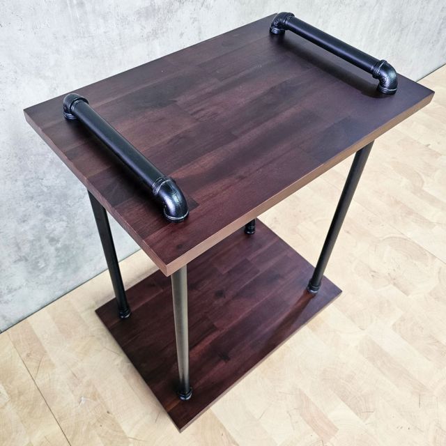 Kệ ống nước trang trí 60x40x76cm gỗ tràm PPF030