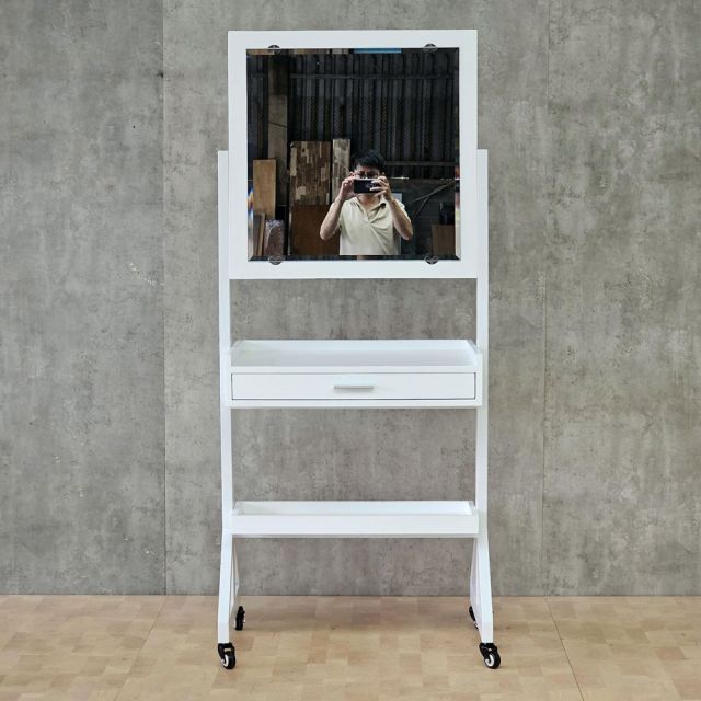 Trạm làm đẹp Beauty Salon di động 76x50x170cm gỗ cao su TDSL007