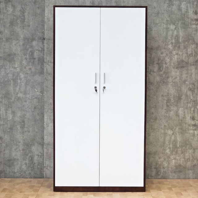 Tủ quần áo 2 cánh 100x55x200cm gỗ cao su TQA68088