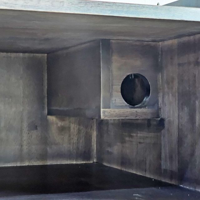 Tủ lưu trữ 120x60x120cm gỗ cao su KTB68265