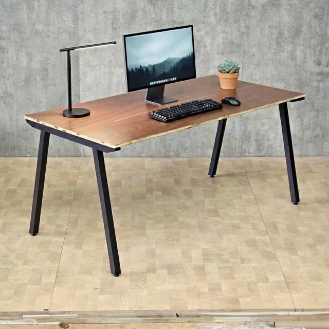 Bàn 160x80cm gỗ otim phủ venner gỗ xoan đào hệ PLY HBPL041