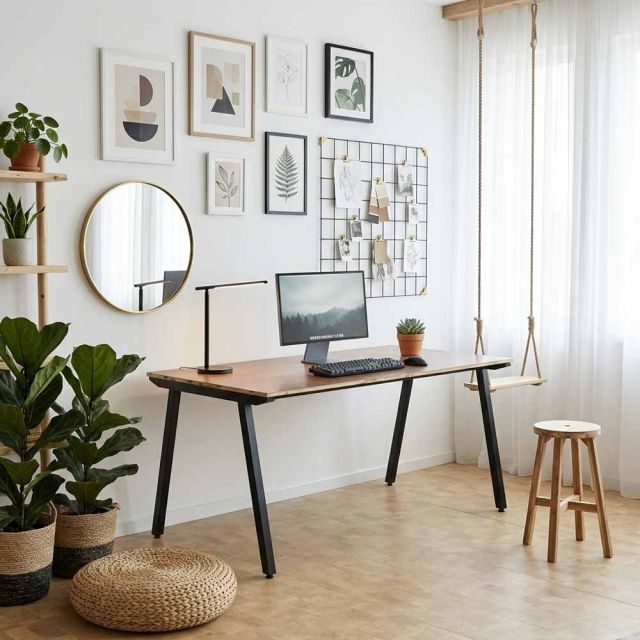 Bàn 160x80cm gỗ otim phủ venner gỗ xoan đào hệ PLY HBPL041