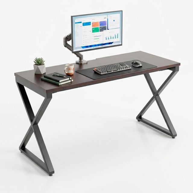 Bàn làm việc 140x60cm gỗ tràm hệ XConcept HBXC064