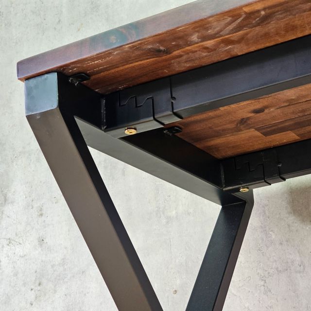 Bàn làm việc 140x60cm gỗ tràm hệ XConcept HBXC064