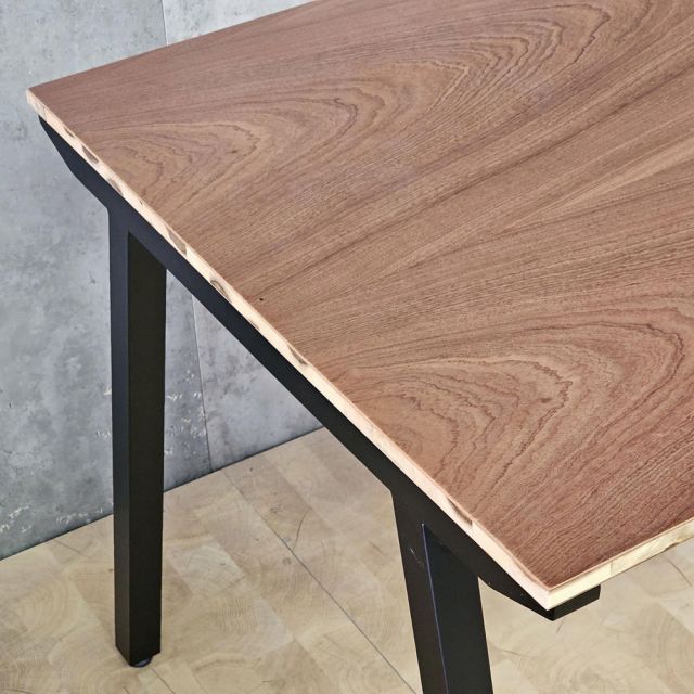 Bàn 160x80cm gỗ otim phủ venner gỗ xoan đào hệ PLY HBPL041