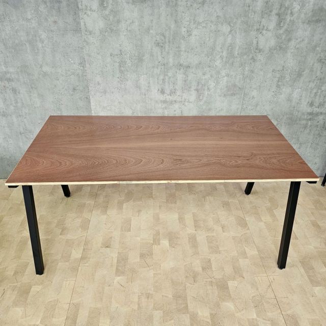 Bàn 160x80cm gỗ otim phủ venner gỗ xoan đào hệ PLY HBPL041