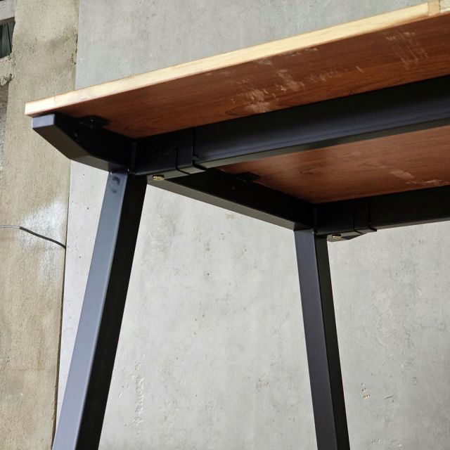 Bàn 160x80cm gỗ otim phủ venner gỗ xoan đào hệ PLY HBPL041