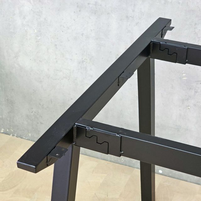 Chân bàn sắt 160x80cm lắp ráp hệ PLY HCPL007