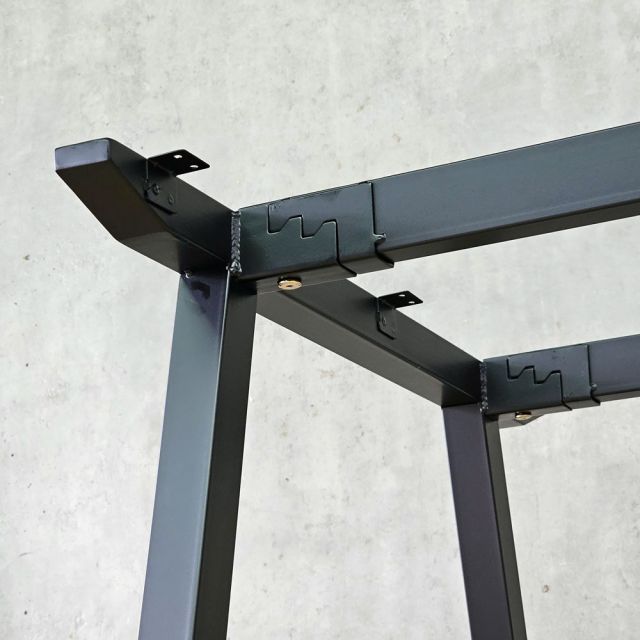 Chân bàn sắt 160x80cm lắp ráp hệ PLY HCPL007