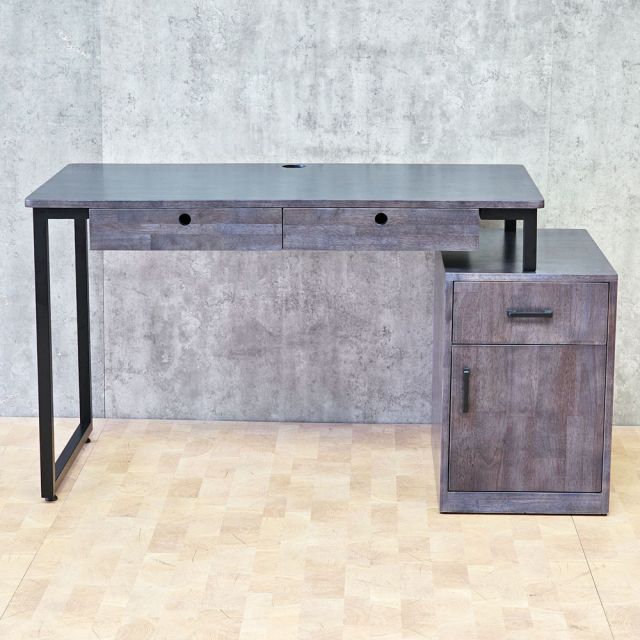 Bàn làm việc PODI 140x60cm gỗ cao su BD68149