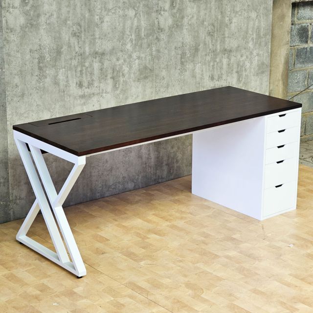 Bàn gác chân tủ 180x70cm gỗ tự nhiên BD68179