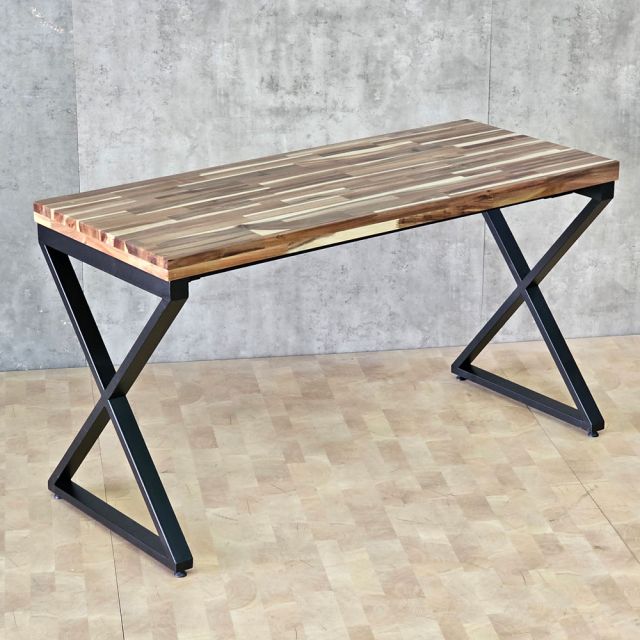 Bàn làm việc 140x60cm gỗ tràm ghép 2 tấm HBXC063