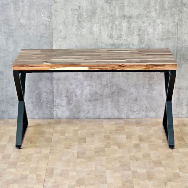 Bàn làm việc 140x60cm gỗ tràm ghép 2 tấm HBXC063